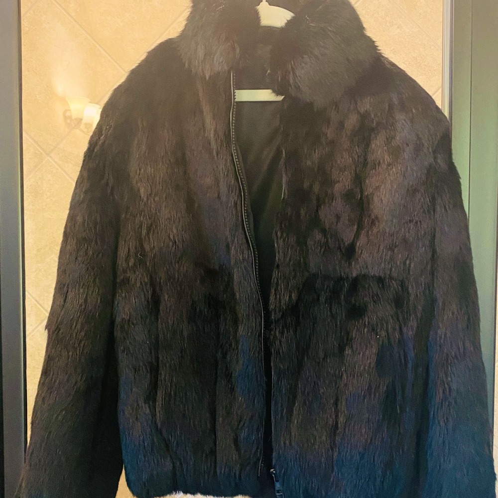Niki fur jacket.   Like brand new !!